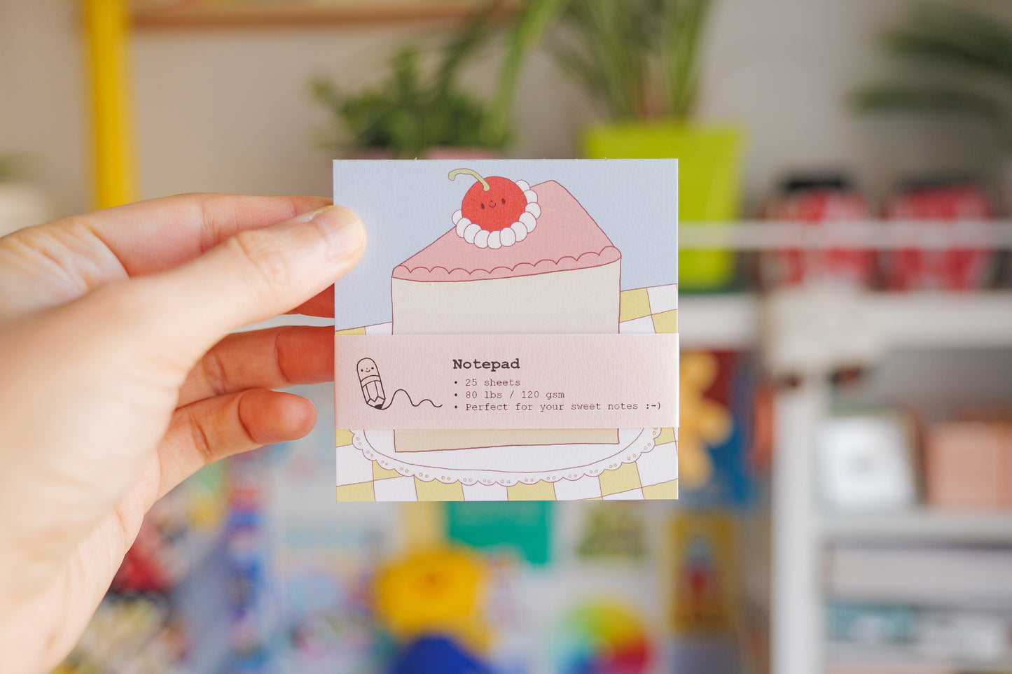 "Cake" Notepad