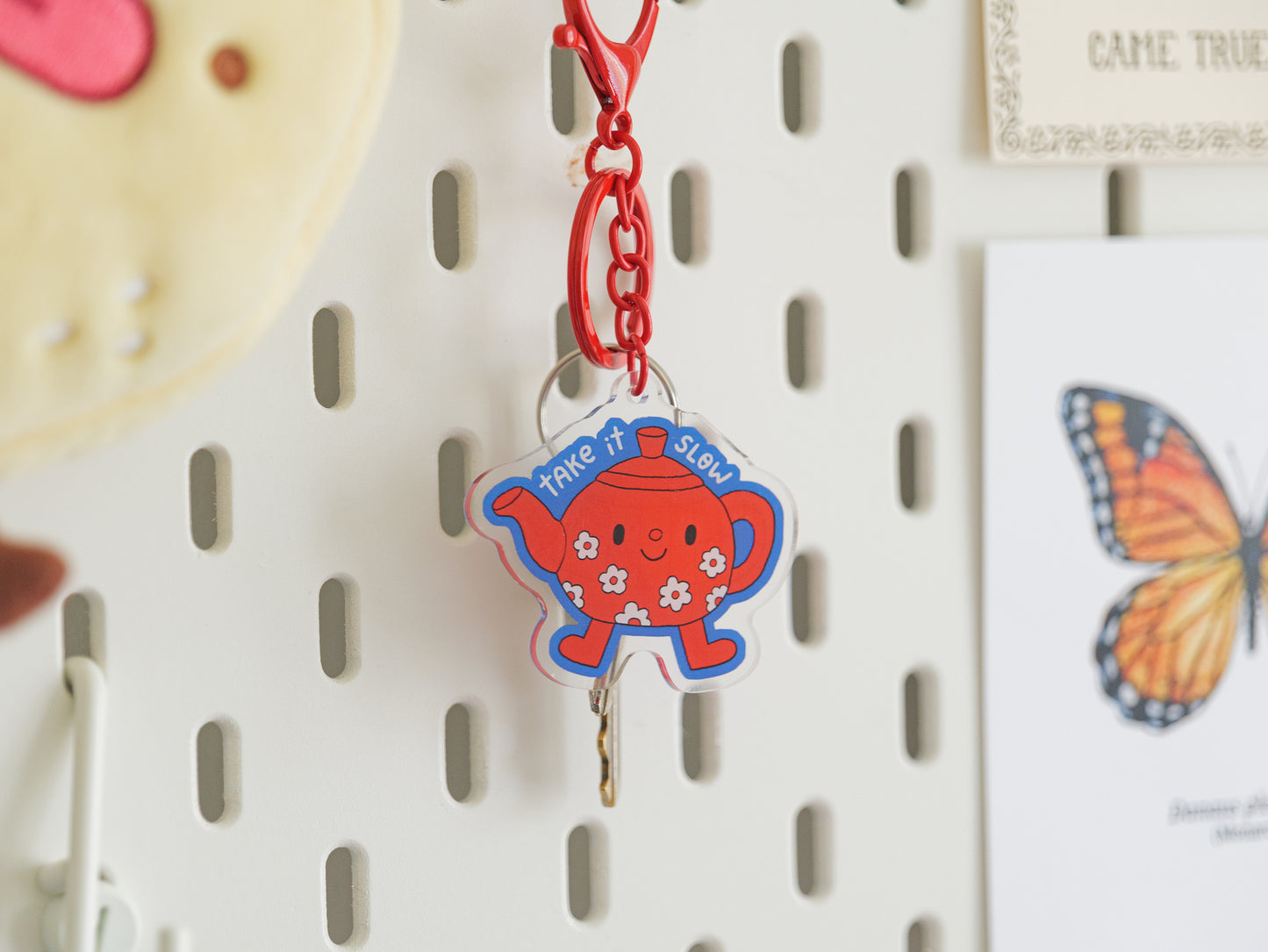 "Take It Slow" Keychain