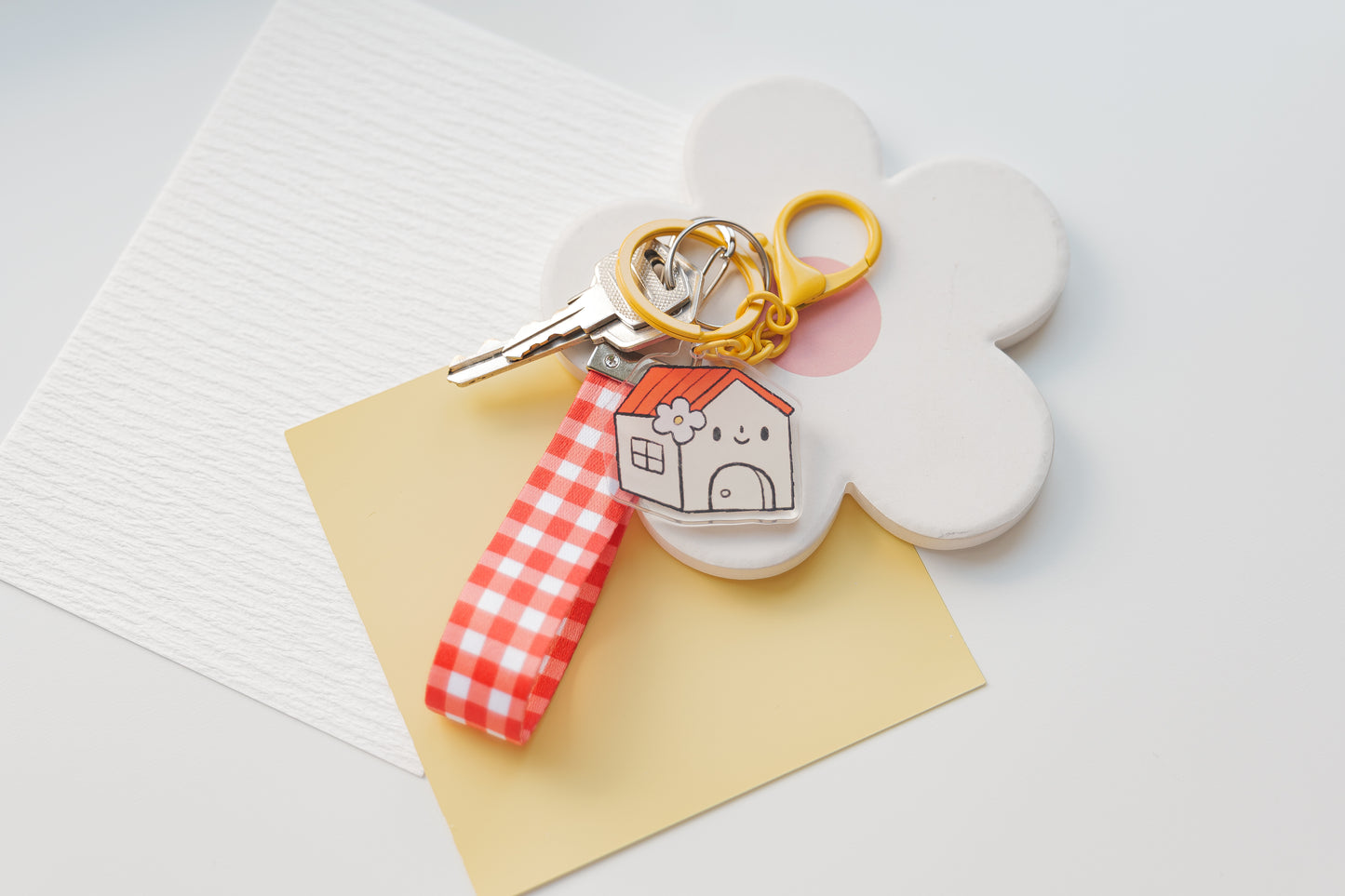 "House" Lanyard Keychain