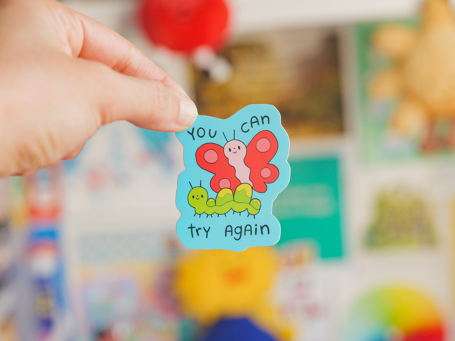 "You Can Try Again" Sticker