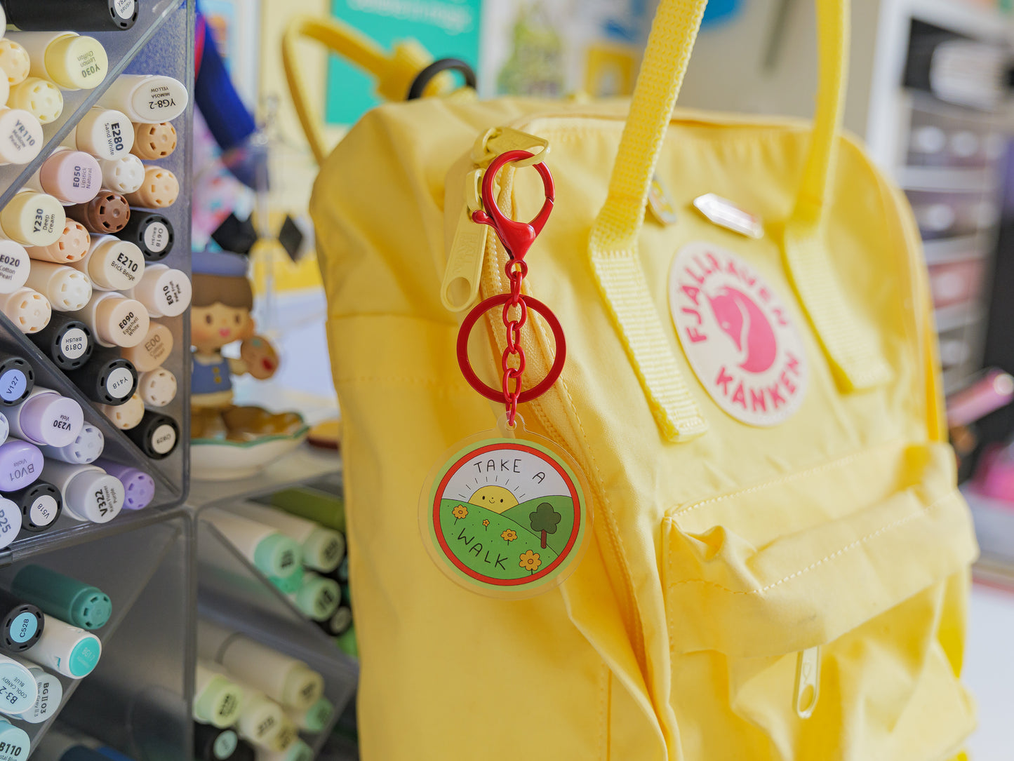 "Take A Walk" Keychain
