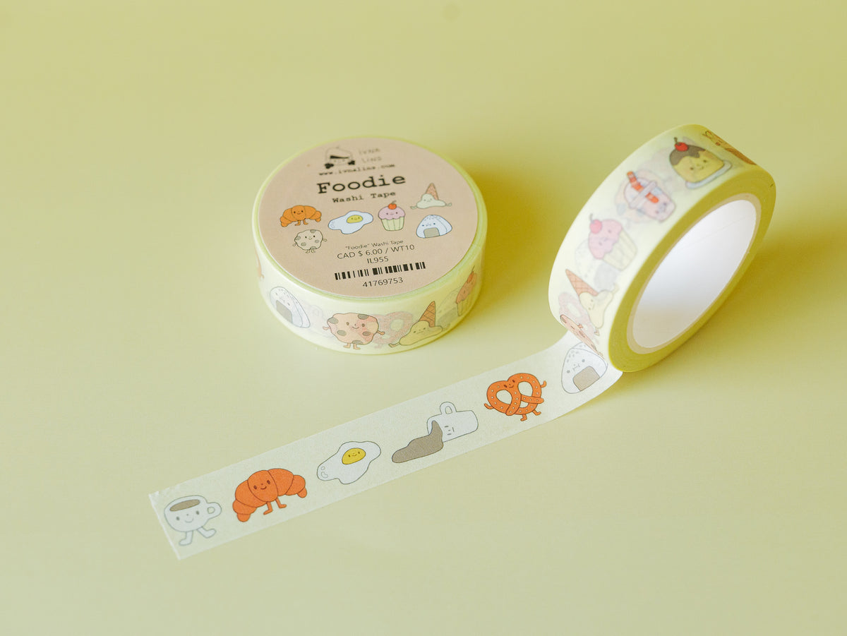 "Foodie" Washi Tape