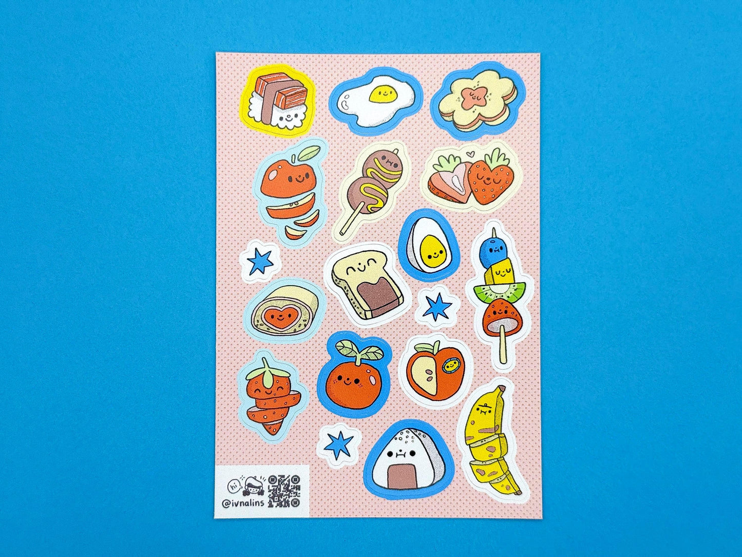 Time To Eat Sticker Sheet