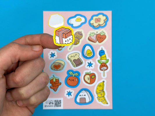 "Time To Eat" Sticker Sheet