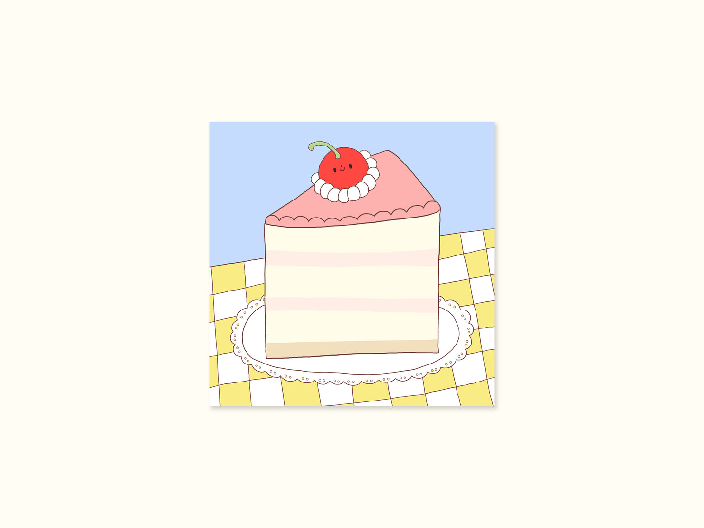 "Cake" Notepad