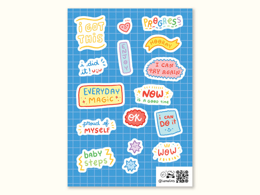 "Everyday Magic" Sticker Sheet