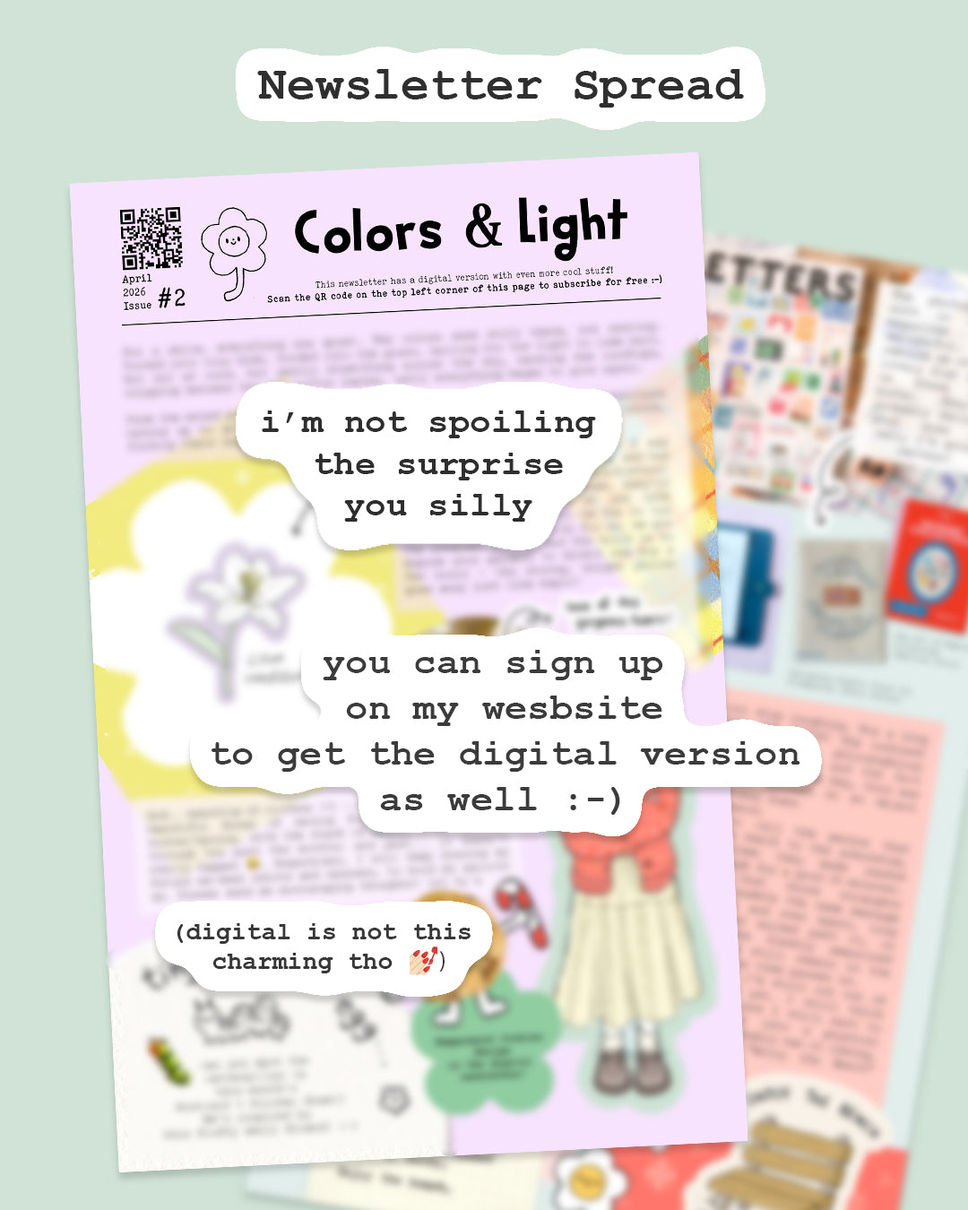 "Colors & Light" April Mail Club