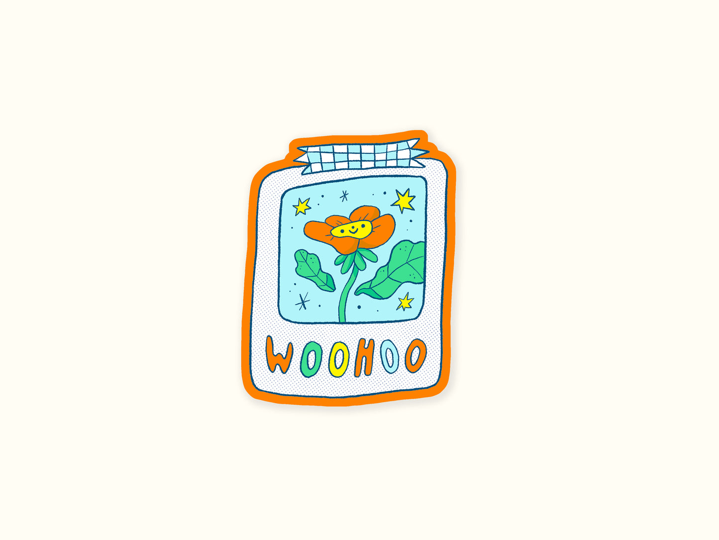"Woohoo" Sticker
