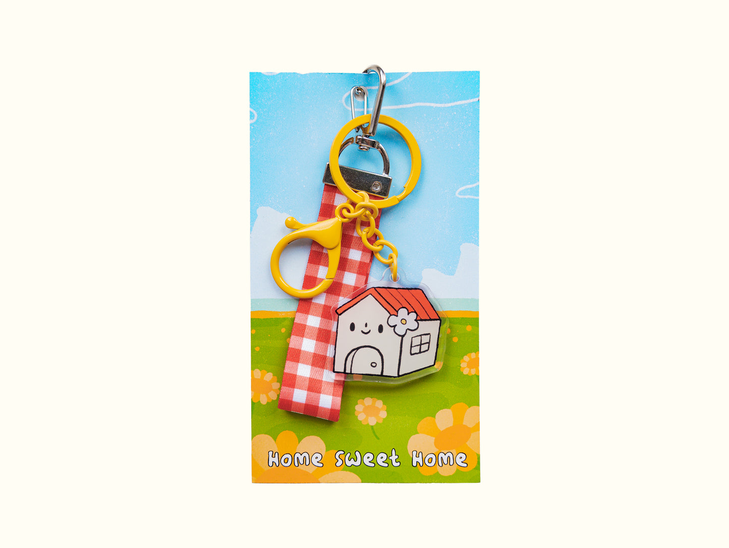 "House" Lanyard Keychain
