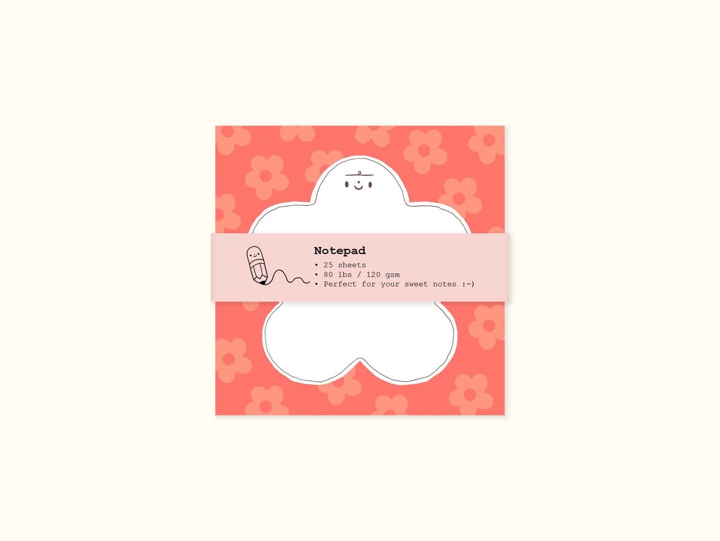 "Flower" Notepad