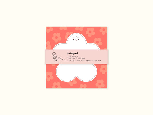 "Flower" Notepad