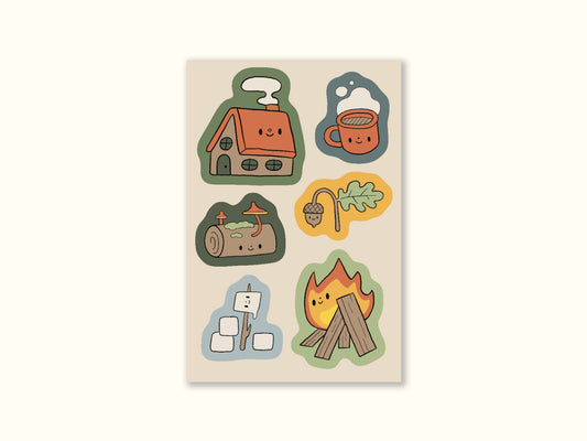 "Woods" Mini Sticker Sheet