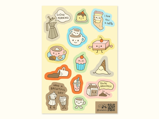 "Snack Break" Sticker Sheet