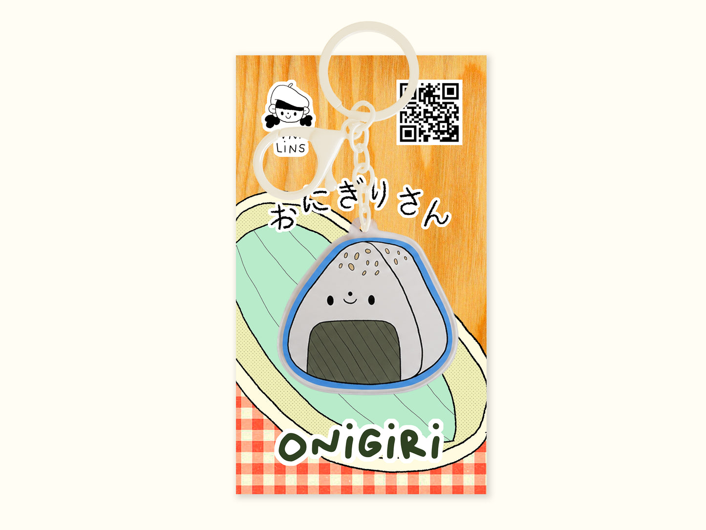 "Onigiri" Keychain