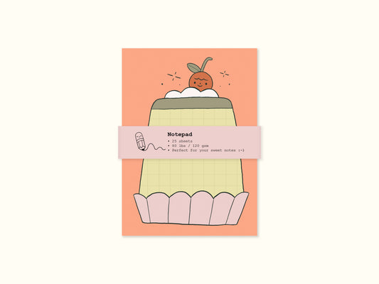 "Pudding" Notepad