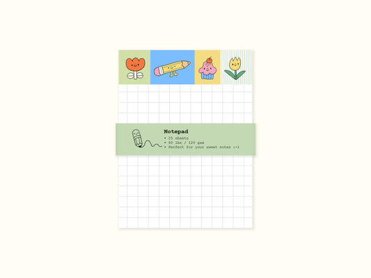 "Colorful Icons" Notepad