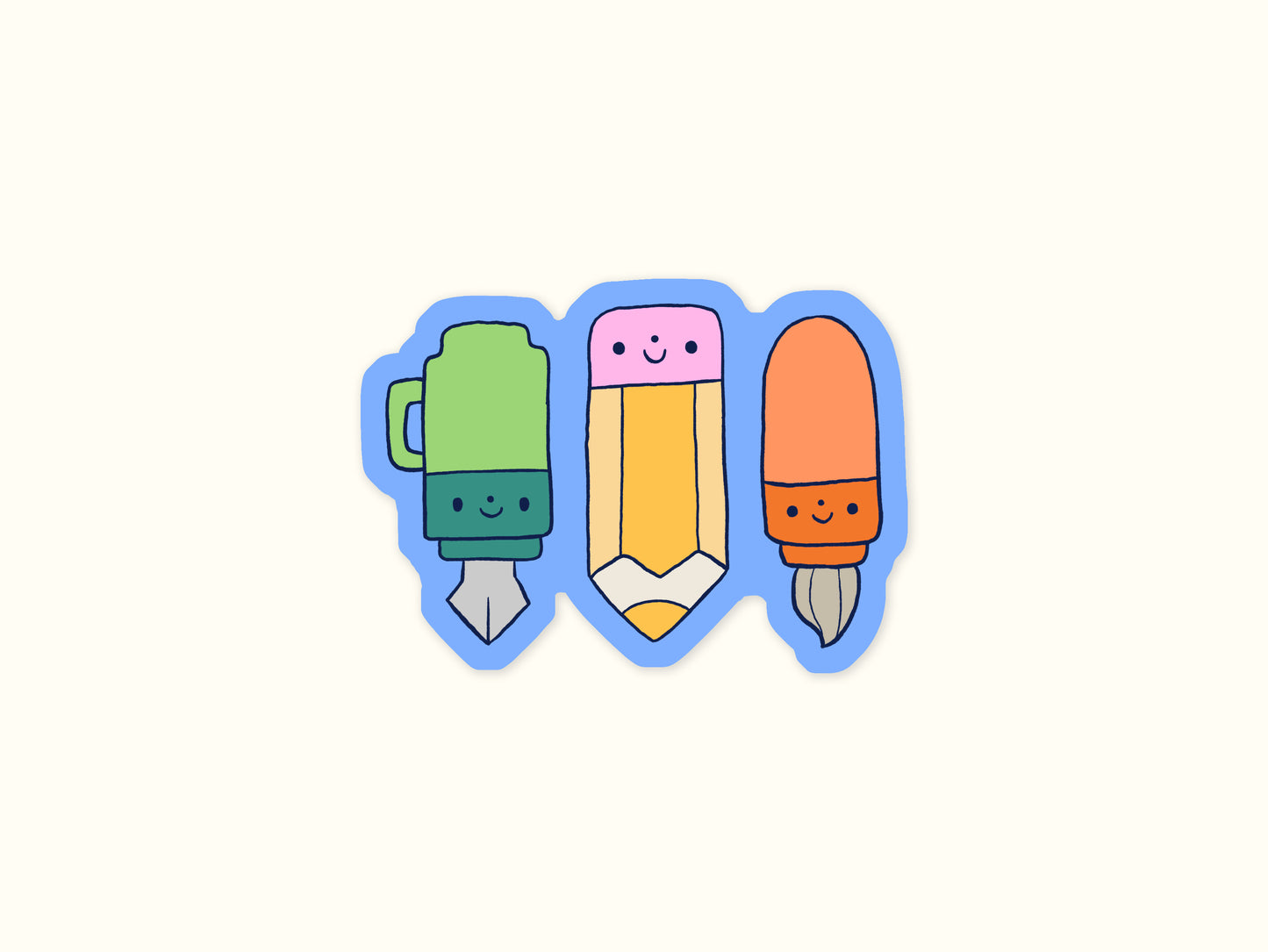 "Stationery Lover" Sticker