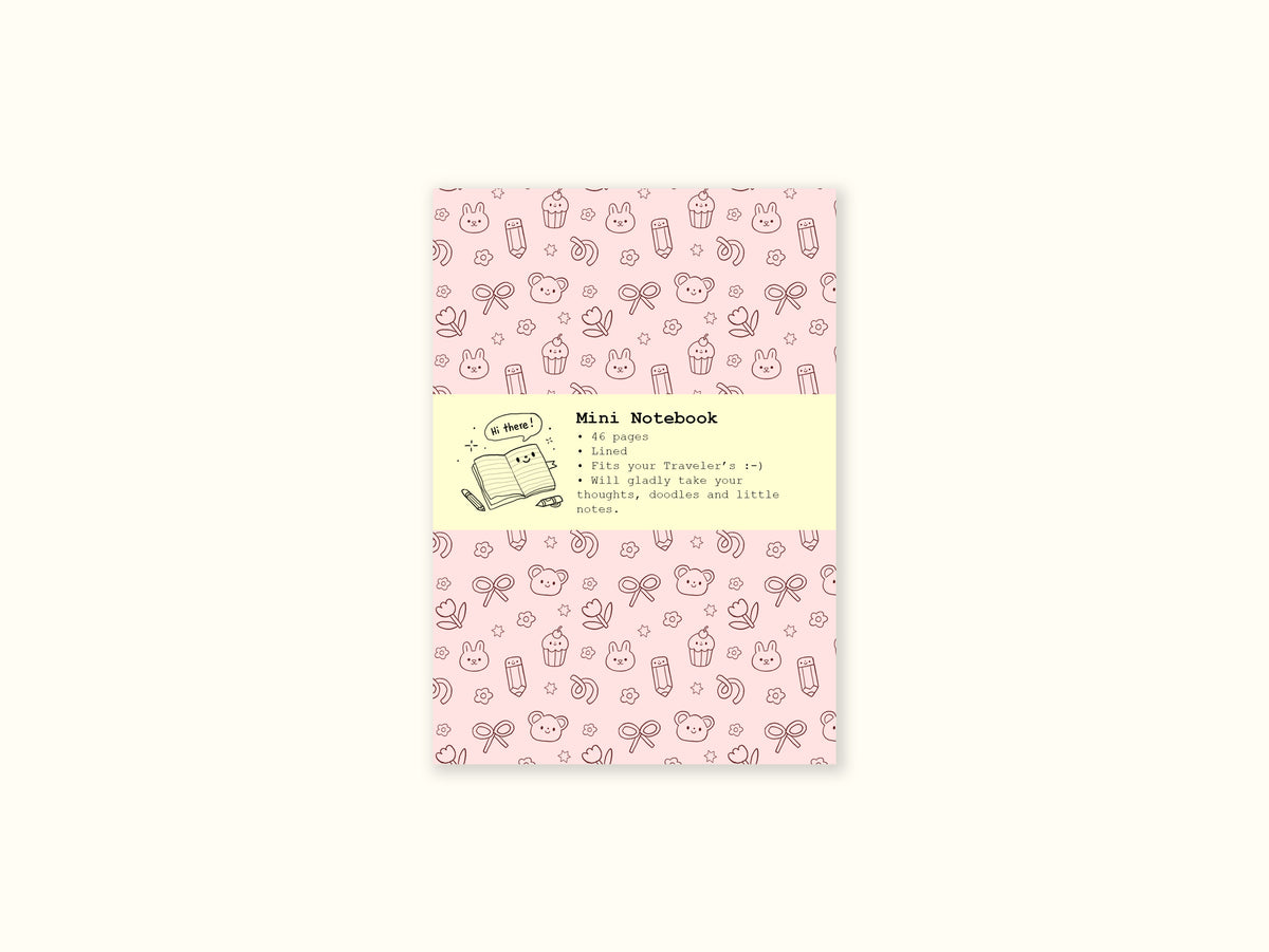 "Bits and Bows" Mini Notebook