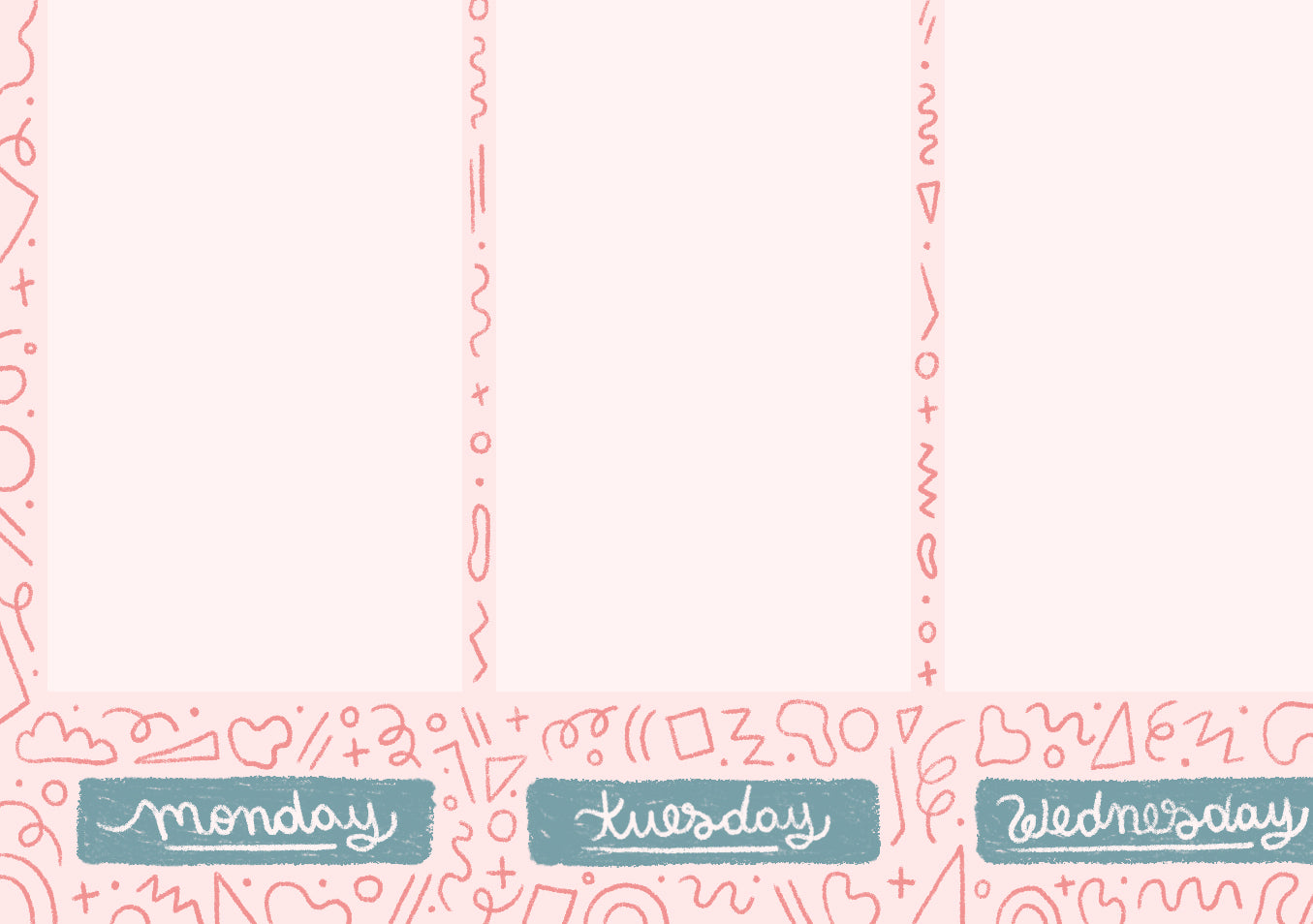 Weekly Planner Printable Set