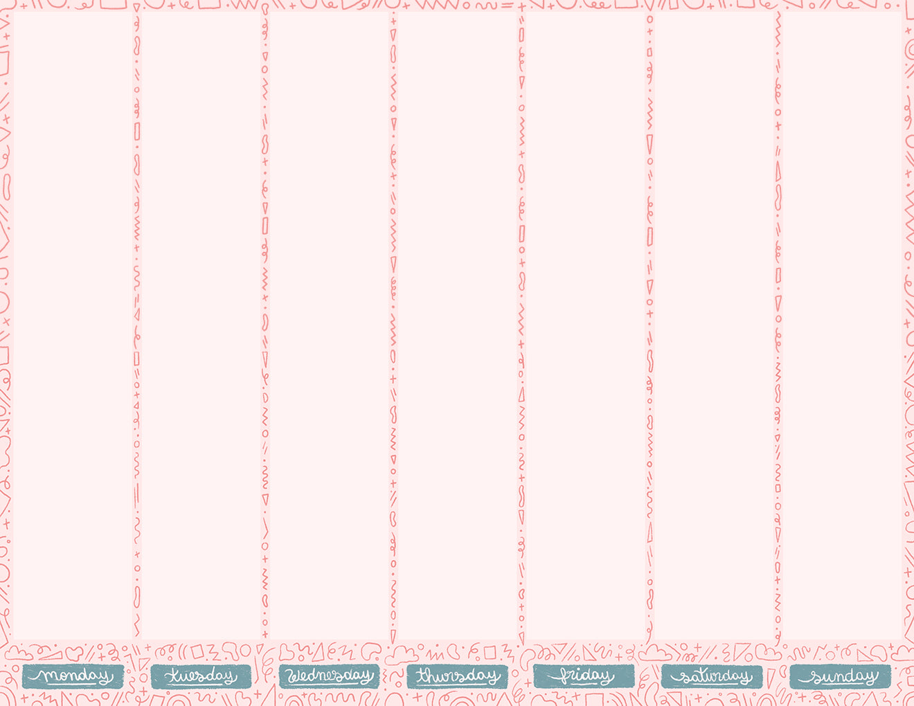 Weekly Planner Printable Set