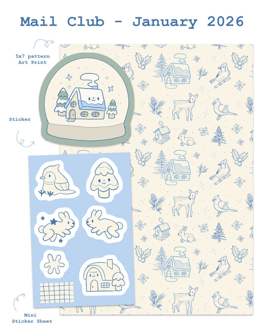 January Theme - "Winter Wonderland"