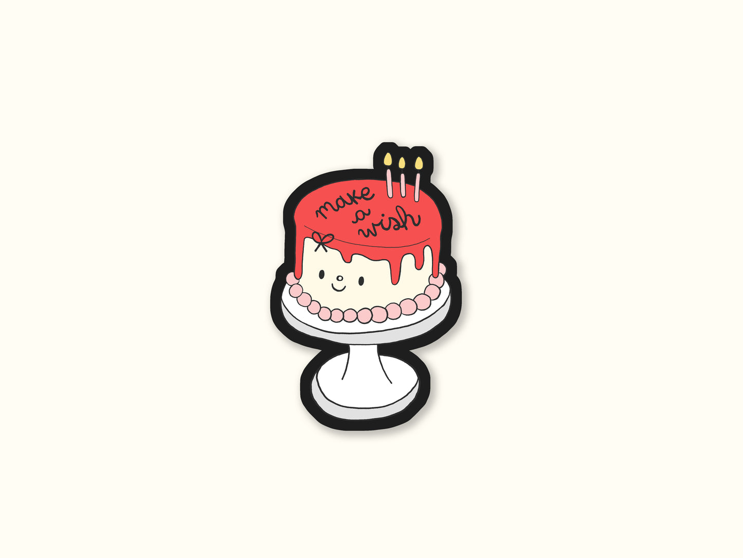"Make A Wish" Sticker