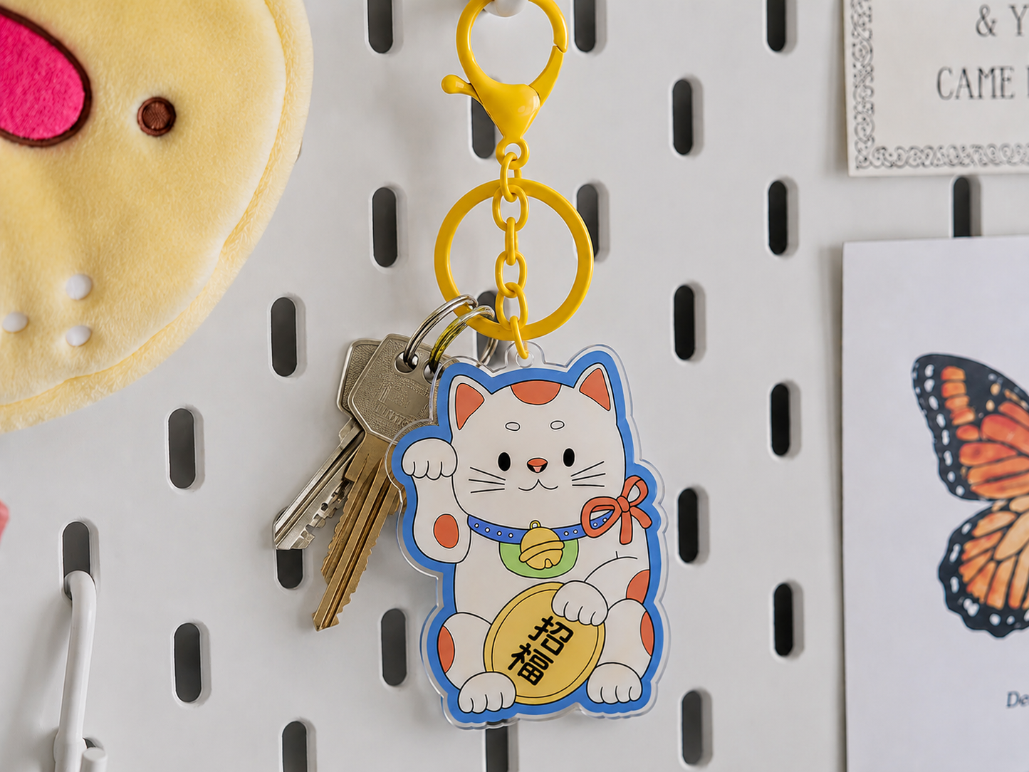 "Maneki Neko" Keychain
