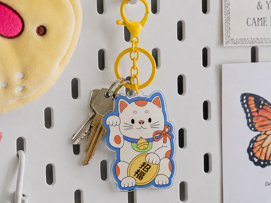 "Maneki Neko" Keychain
