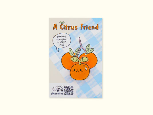 "Citrus" Pin