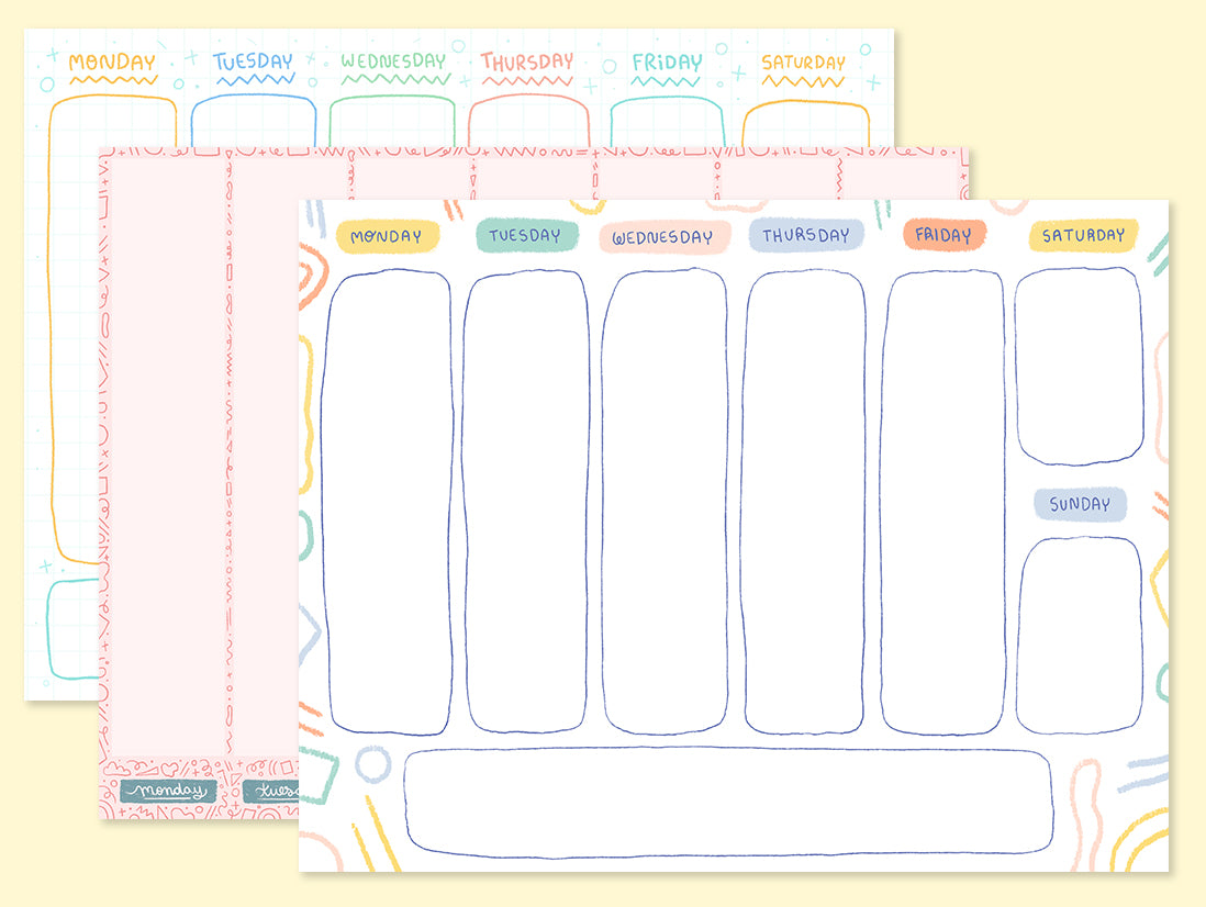 Weekly Planner Printable Set