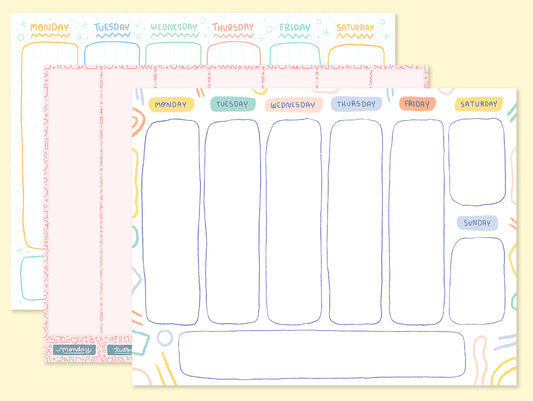 Weekly Planner Printable Set
