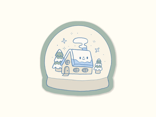 "Snow Globe" Sticker