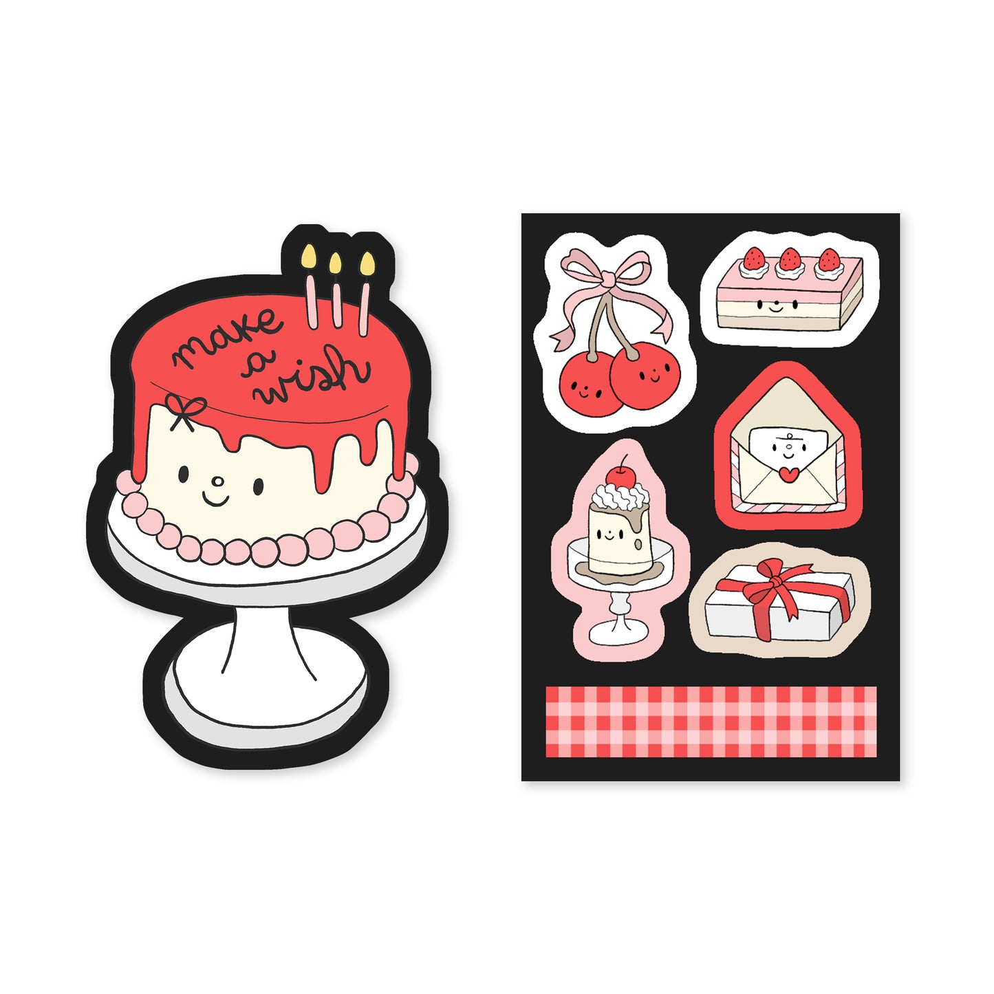 Sticker + Mini Sticker Sheet