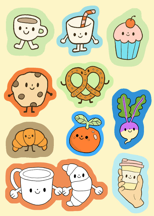 Tiny Treat Mini Sticker Sheet
