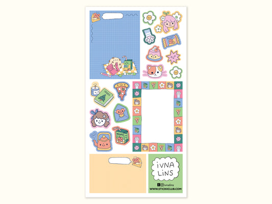 Happy Journal Sticker Sheet