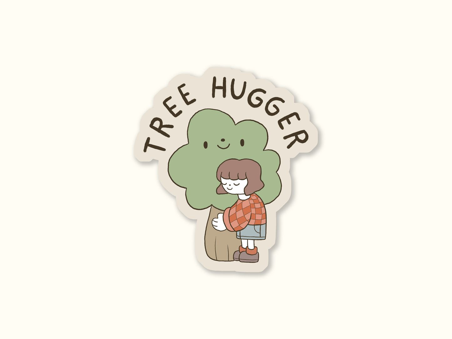 "Tree Hugger" Sticker