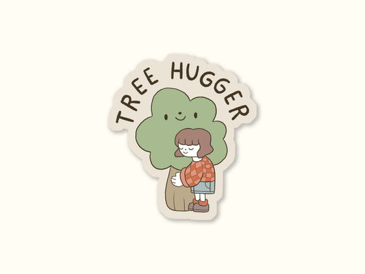 "Tree Hugger" Sticker