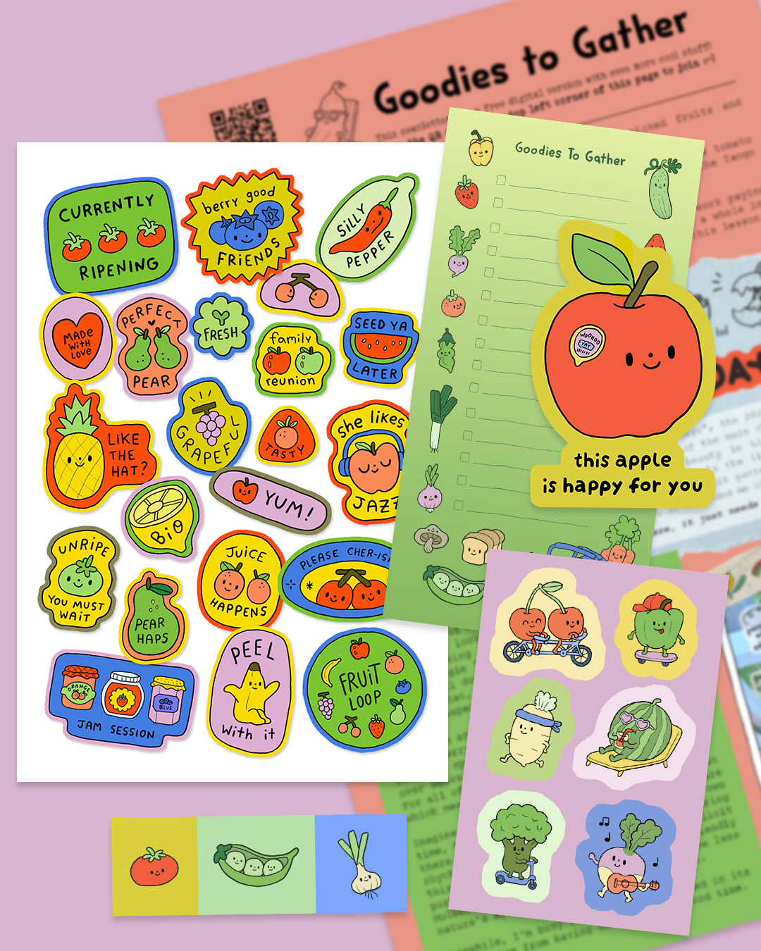 August Theme - "Goodies To Gather"