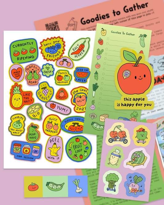 August Theme - "Goodies To Gather"