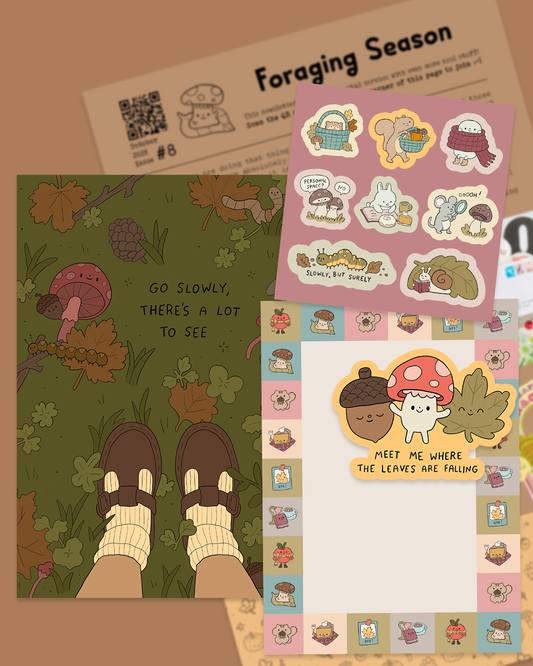 October Theme - "Foraging Season"