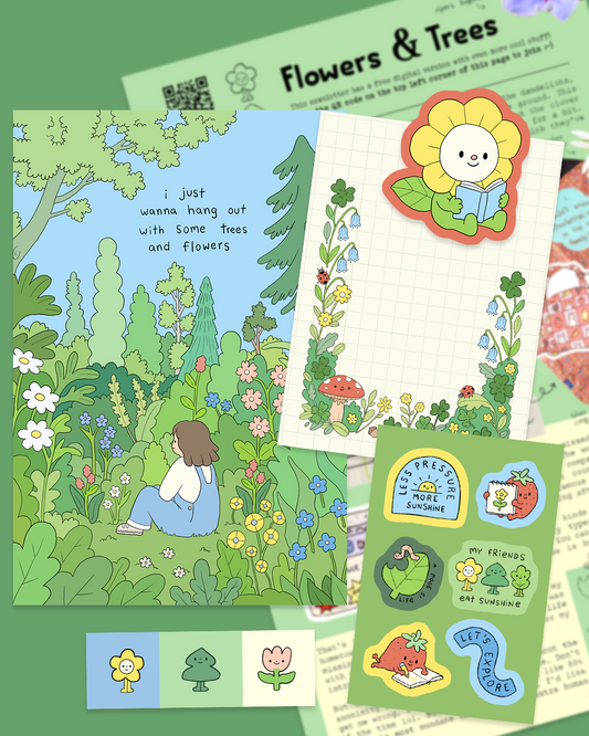 "Flowers & Trees" July Mail Club