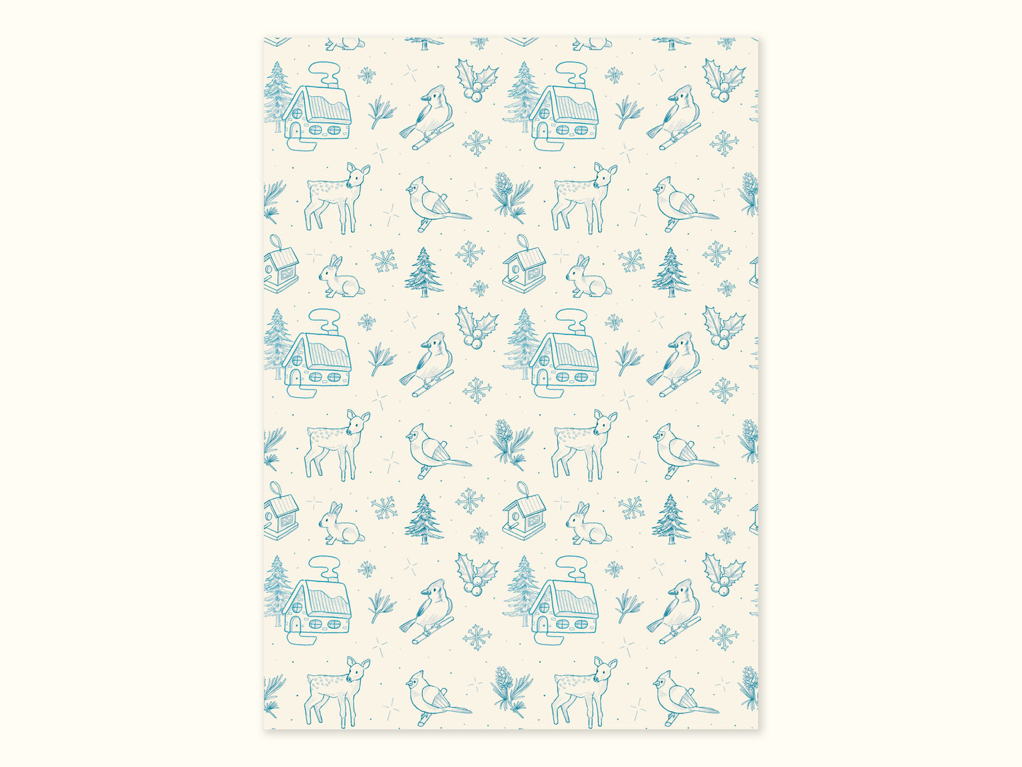 "Winter Wonderland" Postcard