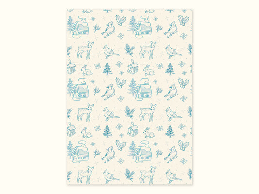 "Winter Wonderland" Postcard