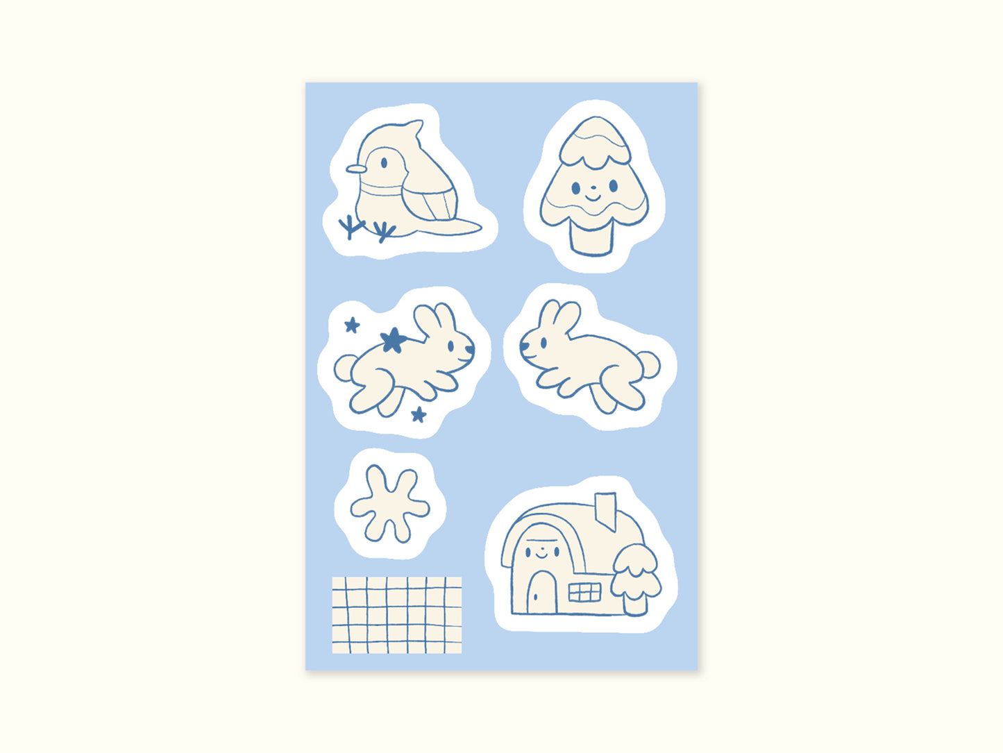 "Winter Wonderland" Mini Sticker Sheet