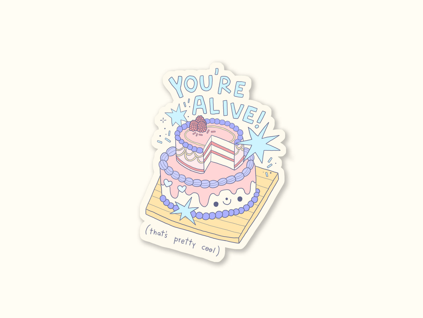 "You're Alive" Sticker